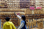 Выставка хлебобулочных изделий в Тайбэе, Тайвань, 19 февраля 2023 года