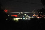 Вертолет с участниками попытки военного переворота в Турции в аэропорту города Александруполис на севере Греции