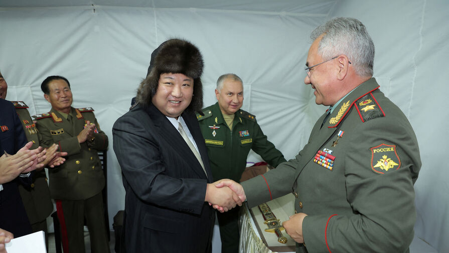 Ким Чен Ыну во Владивостоке подарили бронежилет и набор беспилотников