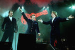 Участники поп-группы The Monkees во время очередного воссоединения, 2000 год
