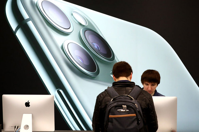 Старт продаж новых iPhone в Москве, 20 сентября 2019 года