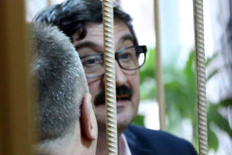 Вице-президент «Опоры России» Павел Сигал в зале Тверского суда