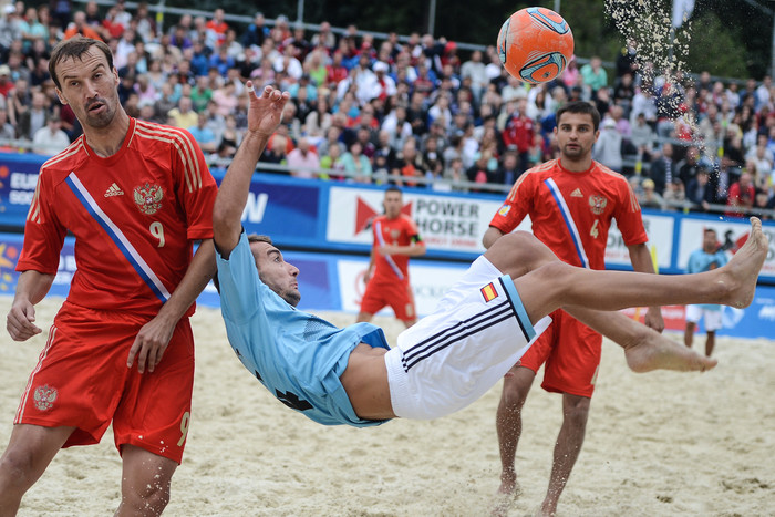Скоро в Москве снова можно будет насладиться пляжным футболом