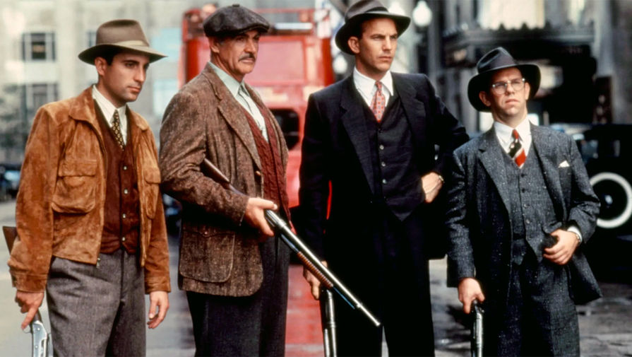 Кадр из фильма «Неприкасаемые» (1987)