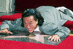 Открытие звезды Джеки Чана на голливудской Аллее Славы