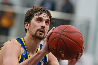 Игрок БК «Химки» Алексей Швед