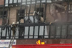 Последствия взрыва в жилом доме в Приморском районе Санкт-Петербурга, 9 февраля 2018 года