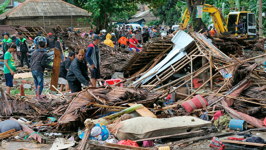 Последствия цунами в&nbsp;Индонезии, 23 декабря 2018 года