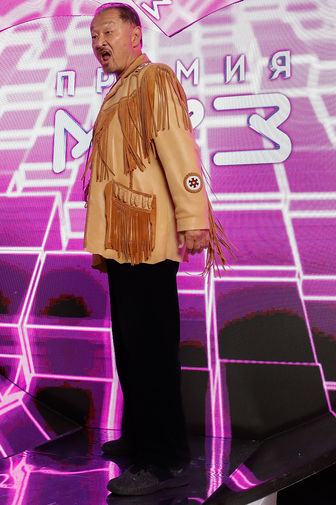 Актер Кэри Хироюки Тагава перед&nbsp;церемонией вручения XVII ежегодной национальной телевизионной премии в&nbsp;области популярной музыки &laquo;МУЗ-ТВ 2019&raquo;