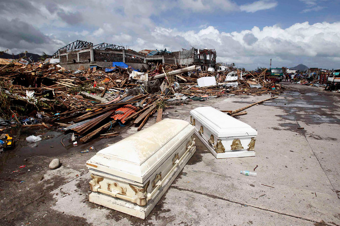 От супертайфуна «Хайян» пострадали 9,5 млн жителей Филиппин