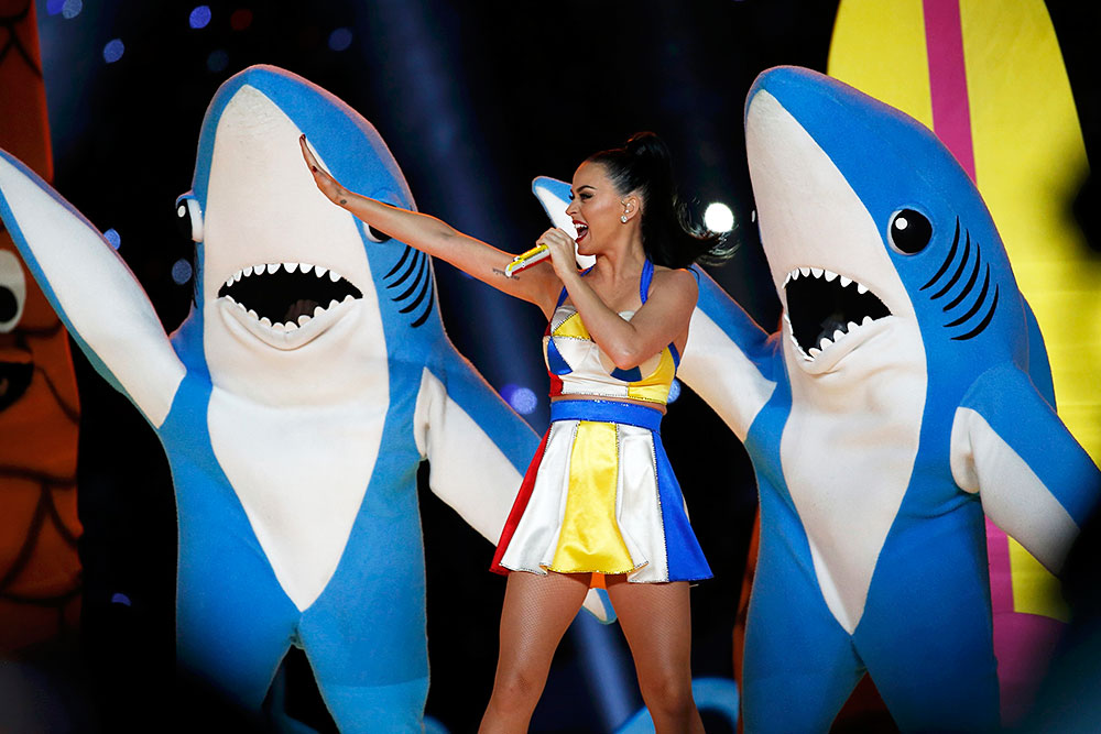 Выступление Кэти Перри на Super Bowl 2015