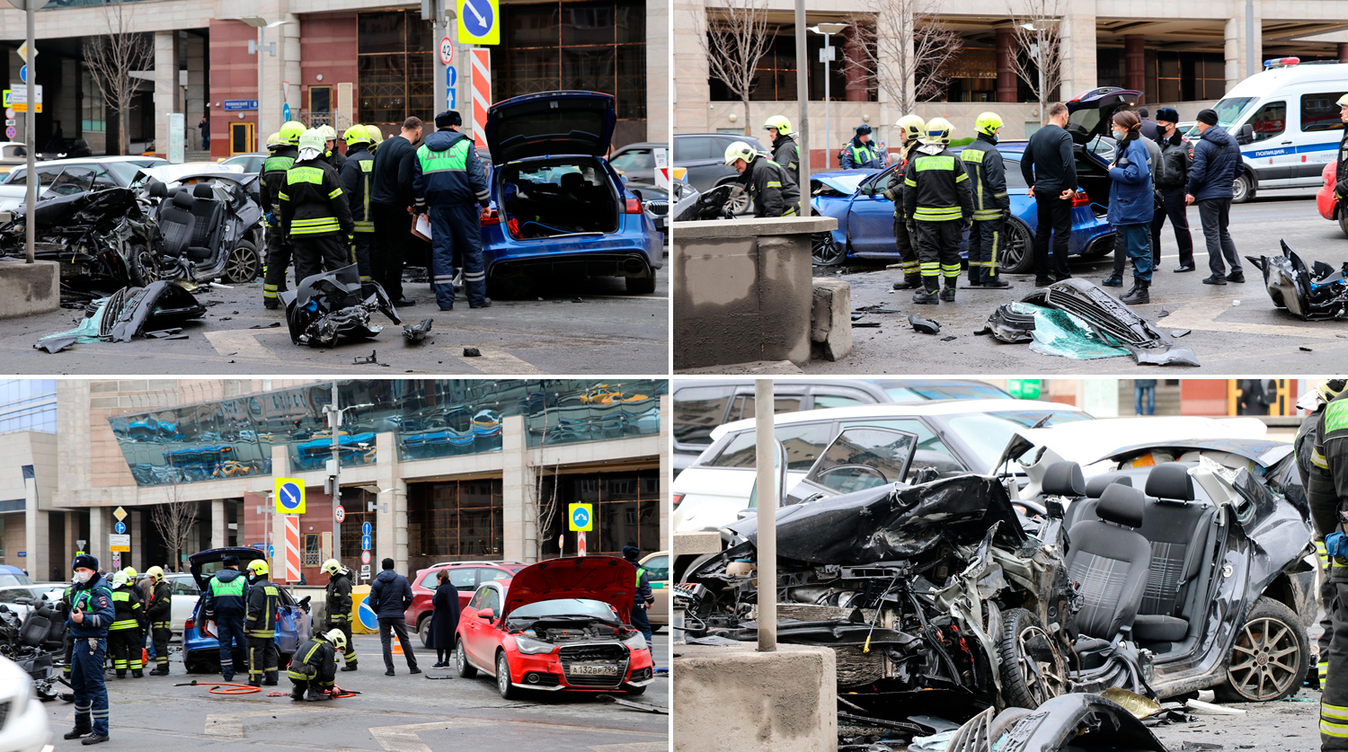 Попали в аварию когда гоняли на машинах. ДТП С блоггером Эдвардом Биллом. Авария Эдварда Билла в Москве.