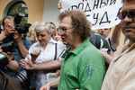 Основатель финансовой пирамиды МММ Сергей Мавроди, осужденный за обман вкладчиков, после освобождения, 2007 год