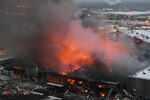 Пожар в магазине OBI в торговом центре «МЕГА Химки», 9 декабря 2022 года 