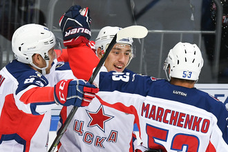 ЦСКА выиграл у «Динамо» в матче КХЛ