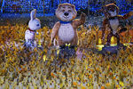 Церемония закрытия XXII зимних Олимпийских игр в Сочи