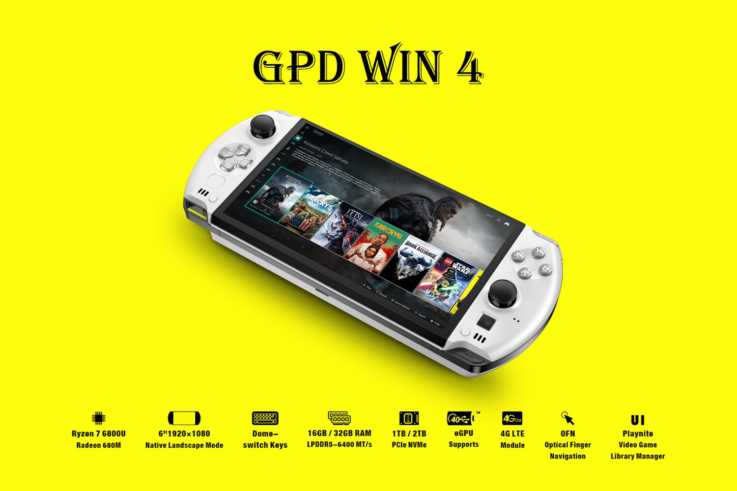 Анонсирована консоль GPD Win 4. Это клон PSP и Steam Deck - Газета.Ru |  Новости