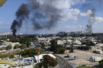Последствия ракетных ударов в Ашкелоне, Израиль, 7 октября 2023 года