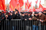 Участники мероприятий в Москве по случаю 140-й годовщины со дня рождения Иосифа Сталина, 21 декабря 2019 года