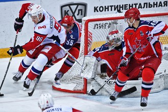 ЦСКА лидирует в 1/4 финала Кубка Гагарина
