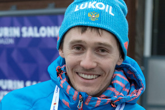 Лыжник Никита Крюков