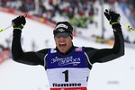 Швейцарец Дарио Колонья на финише