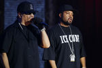 Ice-T и Ice Cube во время церемонии VH1 Hip Hop Honors в Нью-Йорке, 2006 год