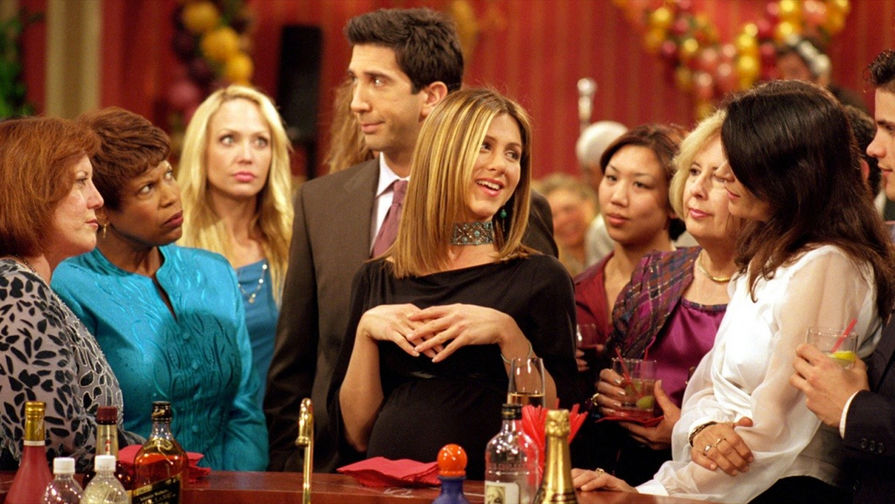 Кадр из сериала «Друзья» (1994 – 2004)