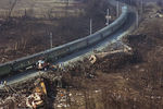 Восстановленное движение на участке железной дороги Челябинск - Уфа, 5 июня 1989 года 