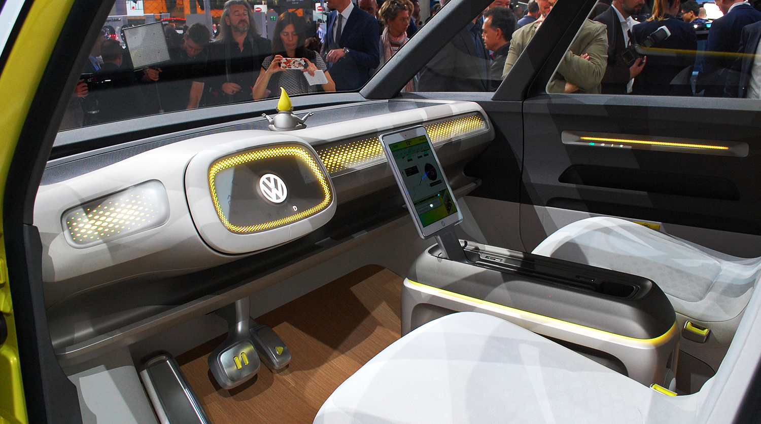 Интерьер Volkswagen I.D. Buzz Concept