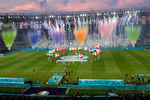 Во время церемонии открытия Евро-2020 в Риме, 11 июня 2021 года
