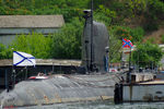 Подводная лодка «Б-435» (бывшая «Запорожье») Черноморского флота РФ в Севастополе, июль 2014 года