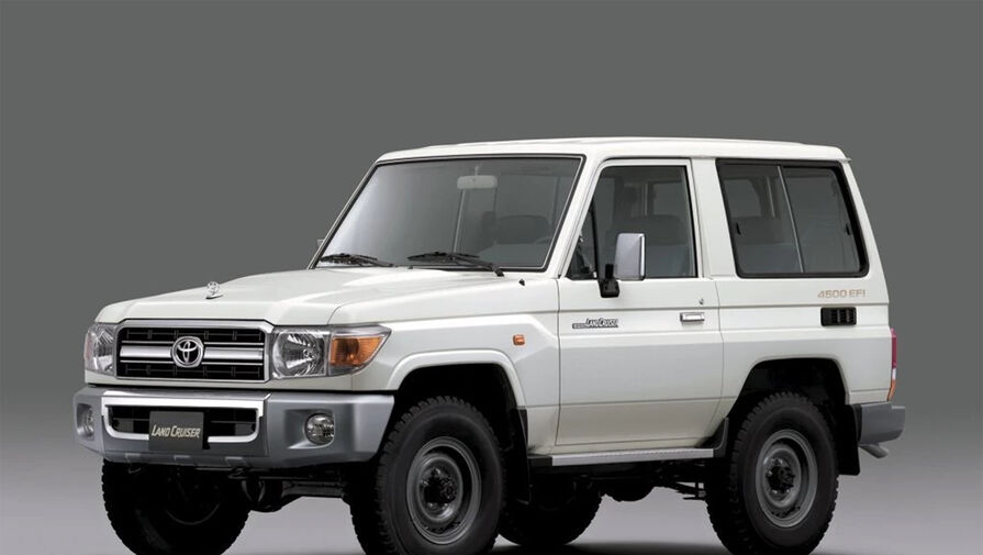 В России появились в продаже новые внедорожники Toyota Land Cruiser 78