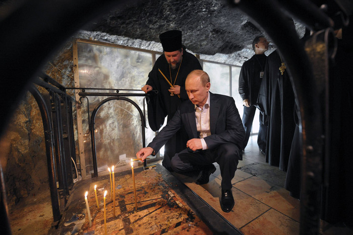 Путин на Святой земле - Газета.Ru