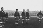 В одном из матчей турне по Великобритании в составе «Динамо». 1945 год