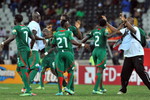 Буркина-Фасо празднует победу в своей группе и выход в 1/4 финала