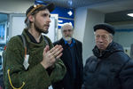Гражданин России Константин Журавлев, захваченный боевиками в Сирии в 2013 году, в аэропорту Томска
