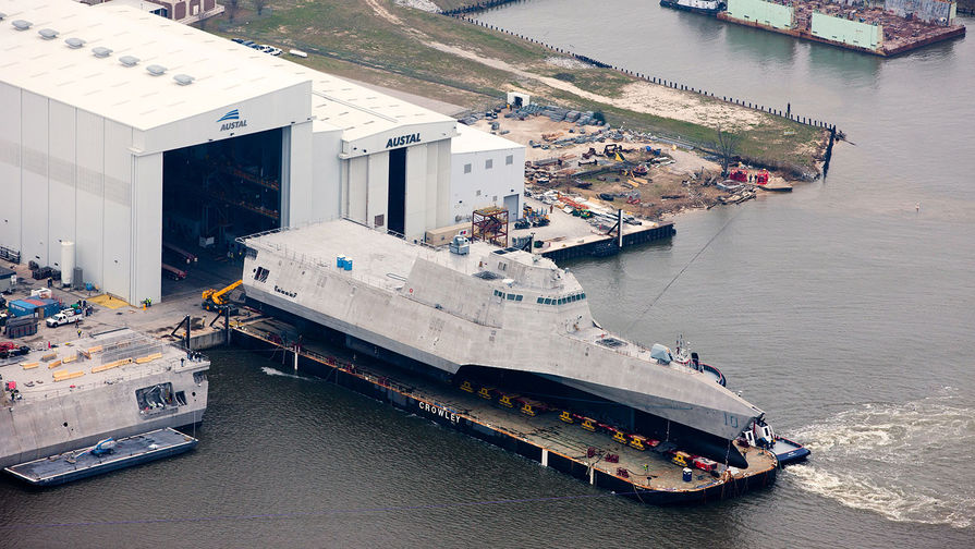 Литоральный боевой корабль (LCS) Gabrielle Giffords ВМС США