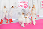 Группа «Rasa» на XIII Русской Музыкальной Премии телеканала RU.TV во Дворце гимнастики Ирины Винер-Усмановой в Москве, 22 мая 2024 года