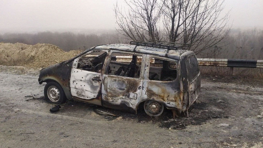 СК России проведет расследование после взрыва автомобиля на трассе Донецк - Горловка