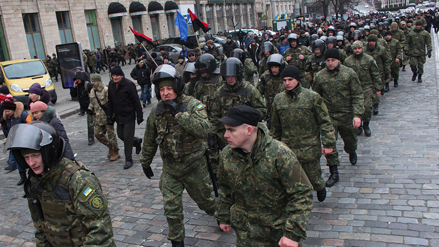 Митинг в&nbsp;центре Киева