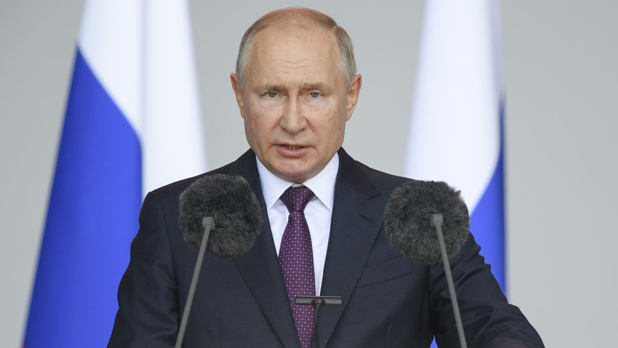 Путин заявил, что на правящей партии лежит ответственность за все происходящее в стране