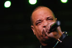 Ice-T во время выступления для рекламы собственного фильма «Рэп как искусство» на кинофестивале «Сандэнс» в Парк-Сити, штат Юта, 2012 год