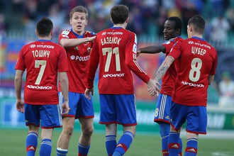 ЦСКА в 26-м туре чемпионата России — 2013/14 разгромил в Краснодаре «Кубань» и продолжил погоню за лидерами