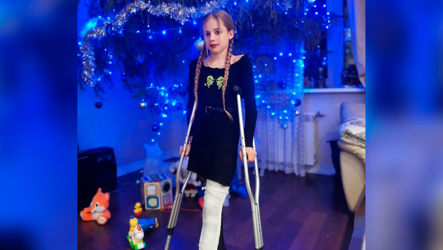 13-летняя фигуристка вернулась на лед через 12 дней после перелома ноги