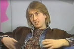 Марк Холлис во время интервью на телеканале Music Box, 1986 год