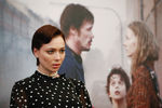 Настасья Самбурская на премьере фильма «Скажи ей» режиссера Александра Молочникова в кинотеатре «Художественный», 2021 год