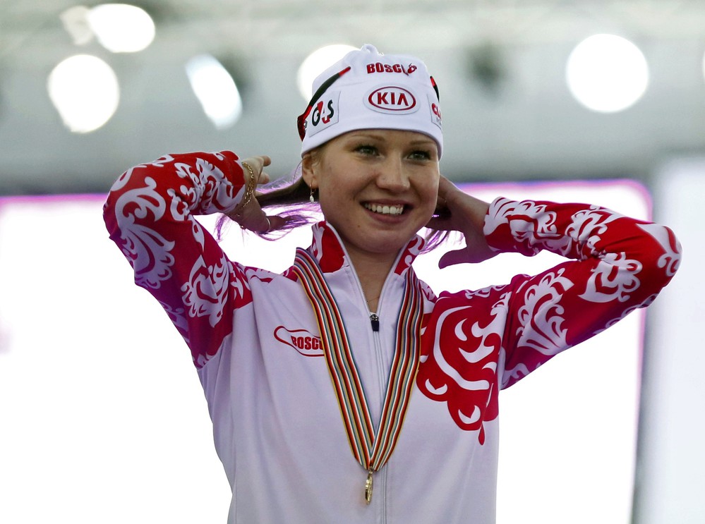 Ольга Фаткулина показала лучший результат на чемпионате мира в Сочи на дистанции 1000 м