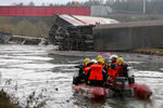 Спасательная операция на месте крушения скоростного поезда на востоке Франции