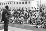 Би Би Кинг во время выступления для заключенных во Флориде, 1971 год
